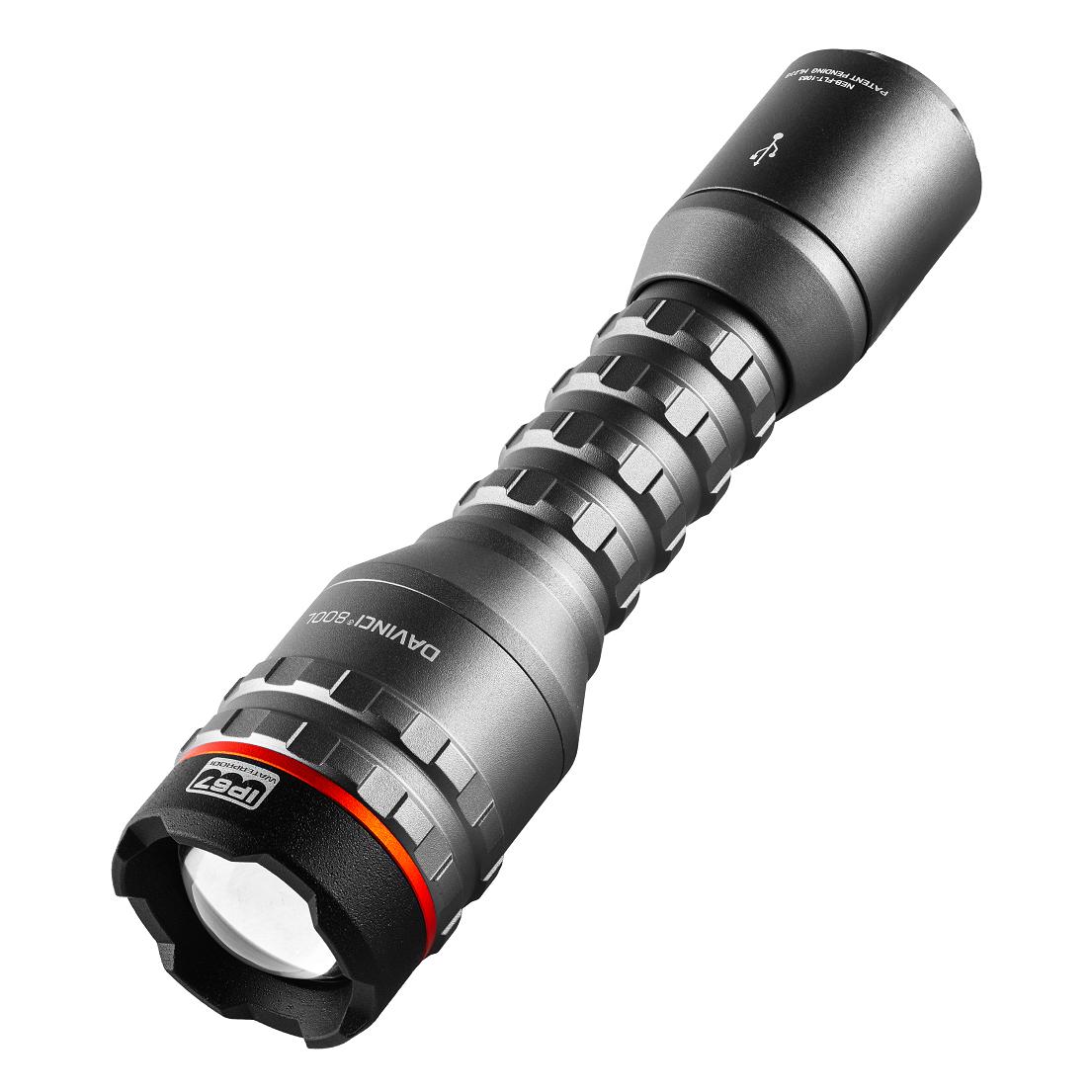 Nebo DAVINCI 800L LED-Taschenlampe, Blister (16 cm, 800 lm) (NEB-FLT-1063-G)