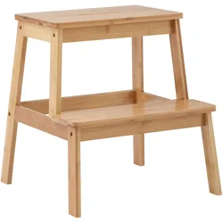 Tritthocker Bonny Naturfarben Bambus