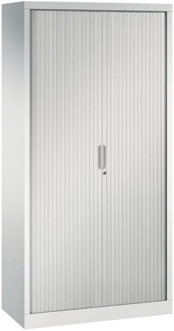 C+P Armoire à rideau en acier, 1980x1000x430 mm, 7035 ; C + P Möbelsysteme (03202-00-001 )