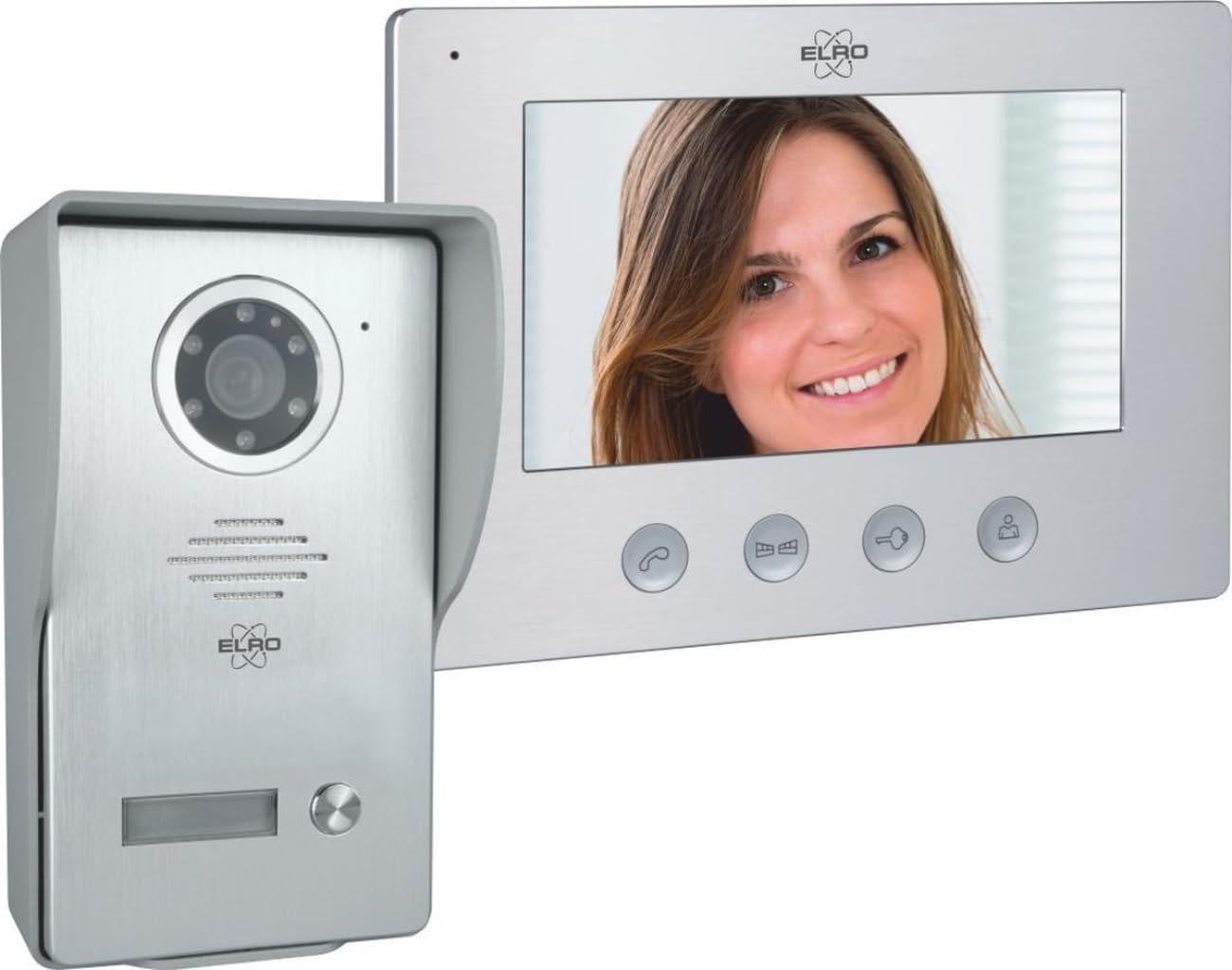 ELRO DV4000 videosprokjesinstallatie met 1080P Full HD camera en 4-aderige kabel