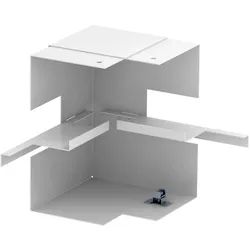 OBO 6277740 Inneneck vereinfacht symmetrisch 90x170x148 Stahl reinweiß RAL 9010 GS-SI90170RW