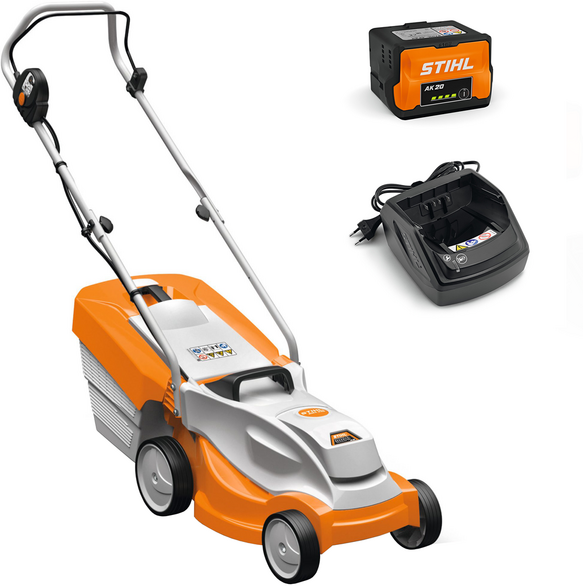STIHL RMA 235 - Tagliaerba con batteria AK 20 - 36V 4Ah - Taglio 33 cm