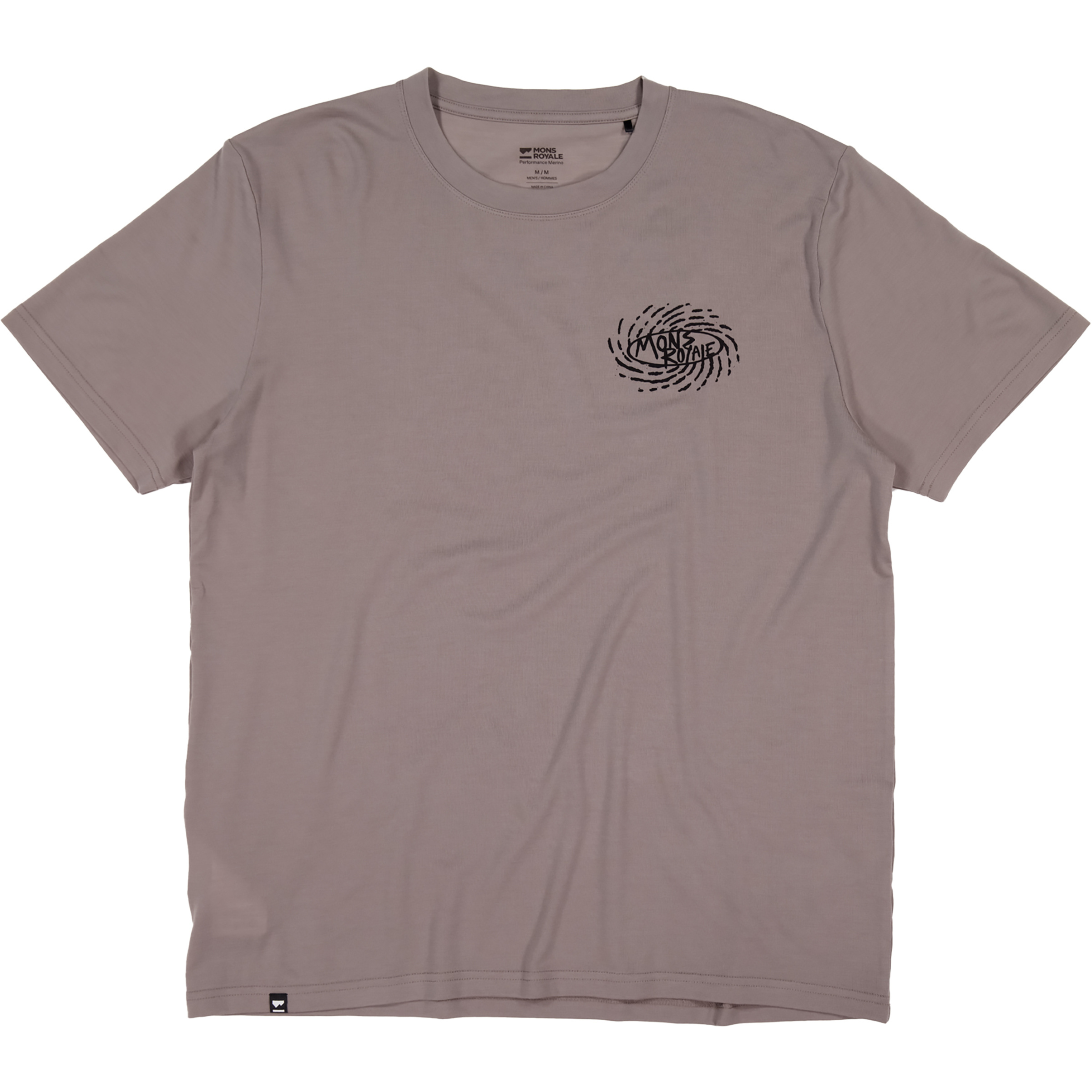 Mons Royale Icon Merino Herren T-Shirts beige Größe S Mountainbike Elastisch Merinowolle