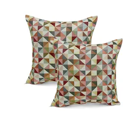 Linke Licardo Kissenhülle Triangle 50x50 cm 2er-Set