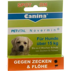 Petvital Novermin für Hunde Über 15Kg Vet. 4 ML