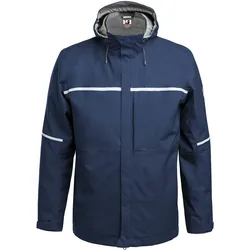 QUALITEX HIGH QUALITY WORKWEAR Hardshelljacke RESIST marine Herren: 3XL