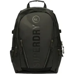 Superdry Unisex. W9110342A Canvas Rucksack schwarz (OSFA), Lässig, Polyester