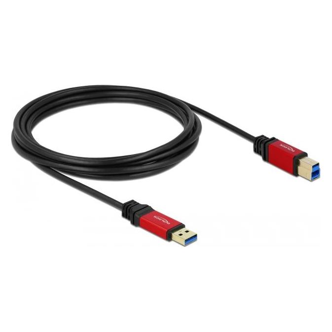 Delock USB A - USB B (3 m, USB 3.2 Gen 1, 4.50 W) (82758)