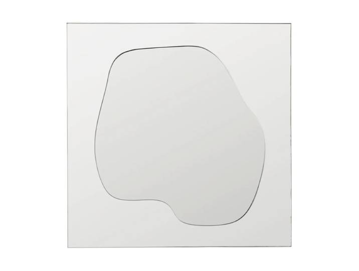 Ferm Living Miroir Folia Argent, 45 cm