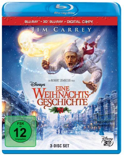 Robert Zemeckis - Disneys Eine Weihnachtsgeschichte (+ 3D Blu-ray + Digital Copy) [Blu-ray] - Preis vom 14.10.2026 23:07:16 h