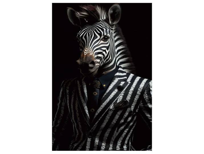 Glasbild Noble Stripes image LAND
