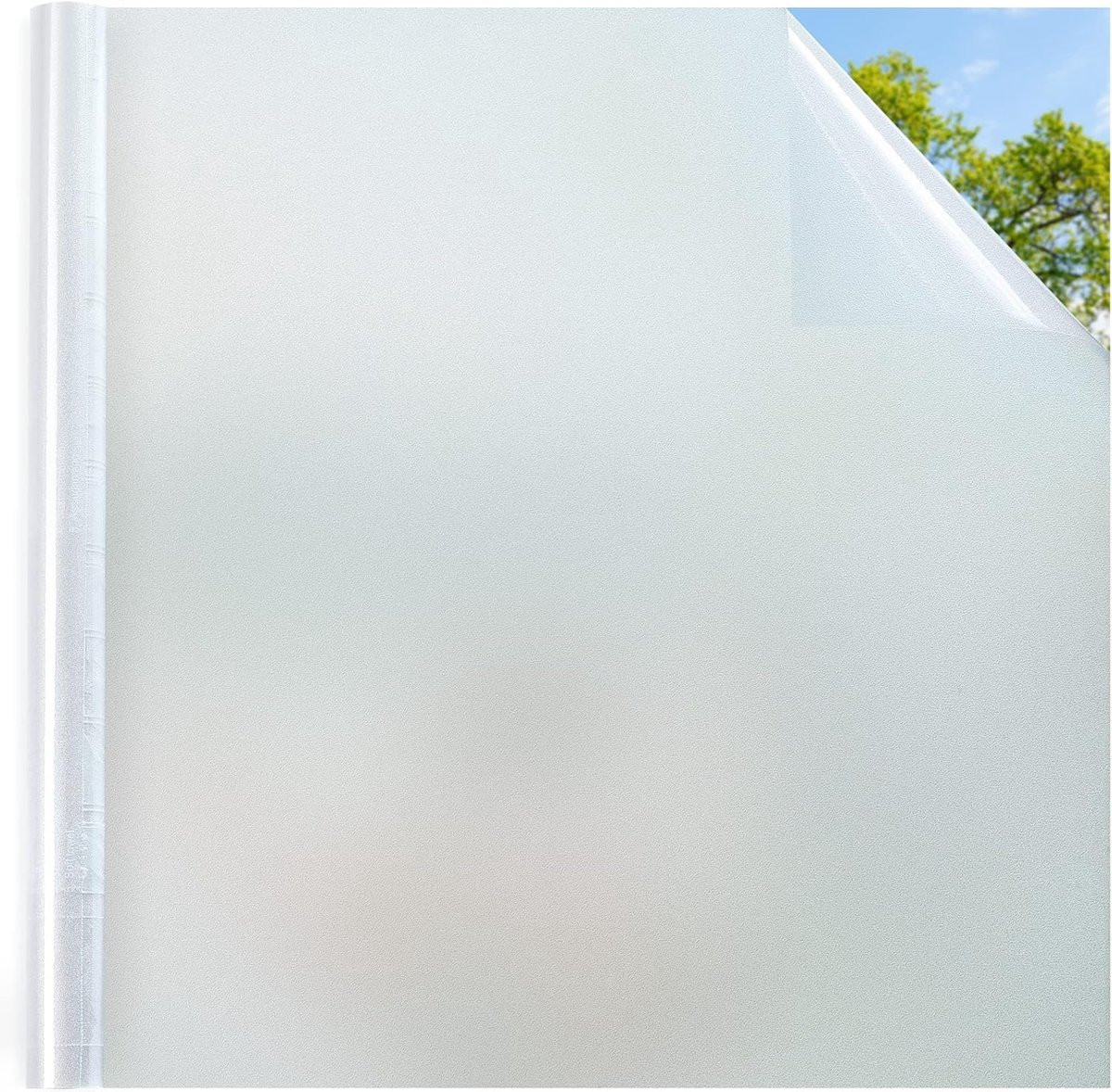 Matglas raamfolie Wit Privacy folie 75 x 200 cm
