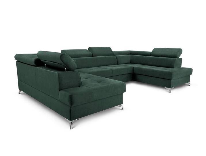 Ecksofa MADRYT SUPER Grün (Vena 4)