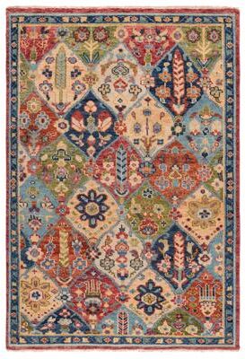 SAFAVIEH Hand-Knotted Samarkand Inocência Traditional Wool Rug
