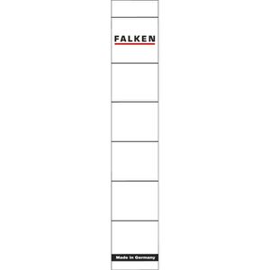 Falken weiß 30 x 190mm Ordner Rückenschilder, 10 Stück