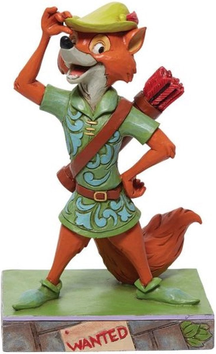 Disney Traditions Robin Hood Personality Pose beeldje, 14 cm