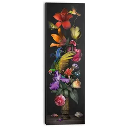 Bild FLOWER PORTRAIT (BHT 52x156x3 cm) - bunt - BHT 52x156x3 cm