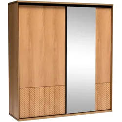 SCHIEBETÜRENSCHRANK Fun mit 2 Türen und Spiegel