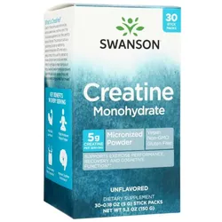 Kreatin-Monohydrat 30 Stick Packs - Geschmacksneutral