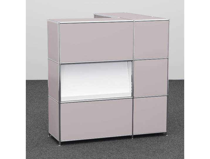 Empfangstheken System4, Beige, Neu - Elegant & Stilvoll