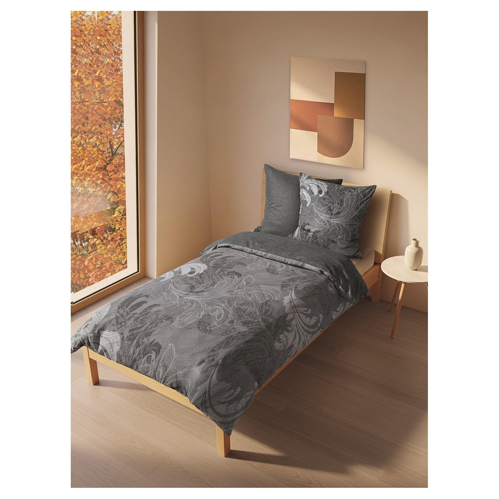 Dekor Bettwäsche Soft-Flanell 80x80 + 155x220 cm - Ornament