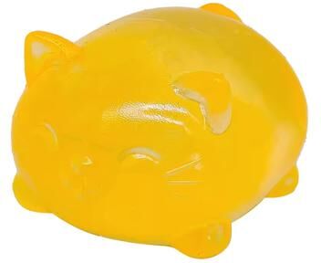 Perfect Picks Market Mini Cute Cat Stress Relief Toy Soft Squishy Fidget For Anxiety And Desk Relaxation orange