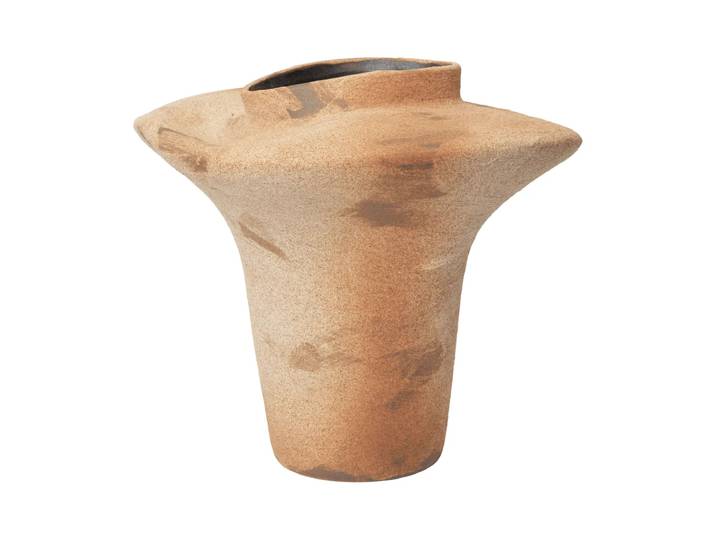 Ferm Living Evio Vase Burnt umber, Ø35x53 cm