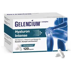 GELENCIUM Hyaluron Intense hochdosiert Vitamin C 120 St