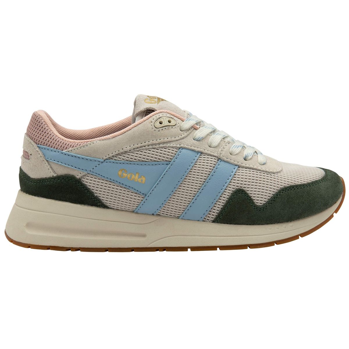 Gola Delta Sneaker Women off white/ dark khaki/air (NW) 40 CLB780-NW-40-offwhitedarkkhakiair