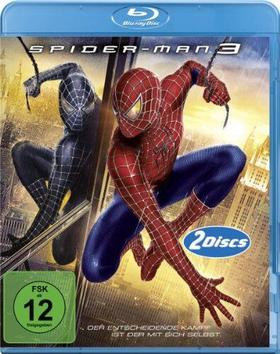 Tobey Maquire - Spider-Man 3 (2 Discs) [Blu-ray] - Preis vom 11.10.2026 03:10:56 h