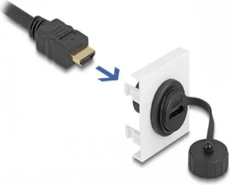 Delock Easy 45 HDMI-module, 45 x 45 mm
