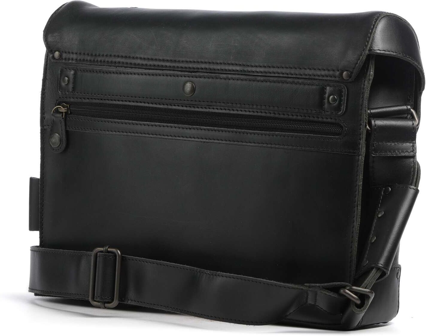 Aunts & Uncles Heritage Judd Kuriertasche, schwarz