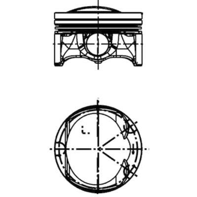KOLBENSCHMIDT Kolben 40251620