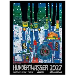 Wörner, Kalender, Grosser Hundertwasser Art Calendar 2027 (Spezial)