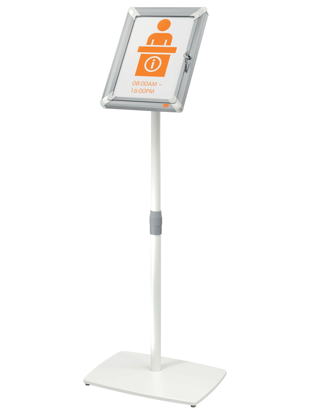 Nobo Premium Plus Abschließbarer A4 Displayständer