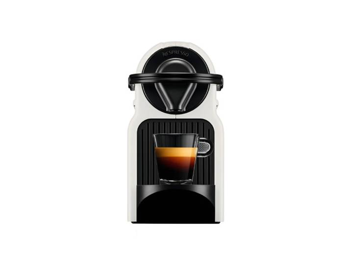 Nespresso Inissia XN100110 Maschine mit Kapseln von Krups - Weiß