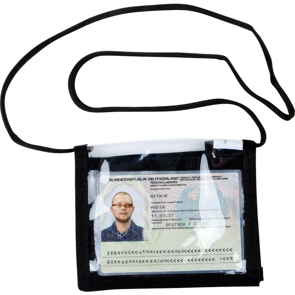 Tasmanian Tiger ID Holder black (040) 7628-040