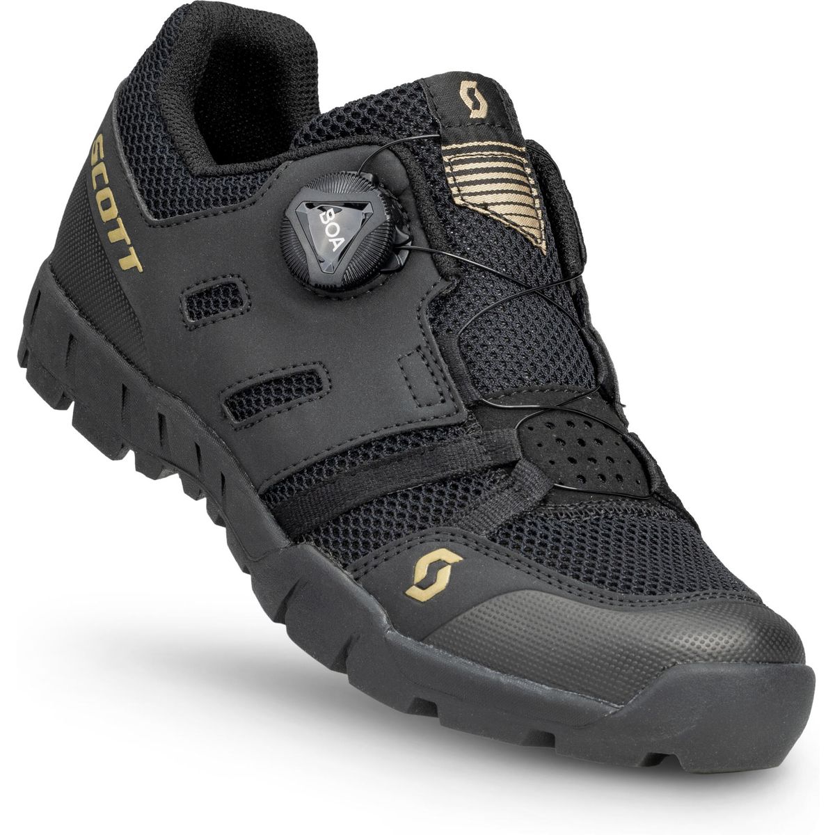 Scott Shoe W's Sport Crus-r Boa Eco black/gold (1236) 36.0 2965681236360