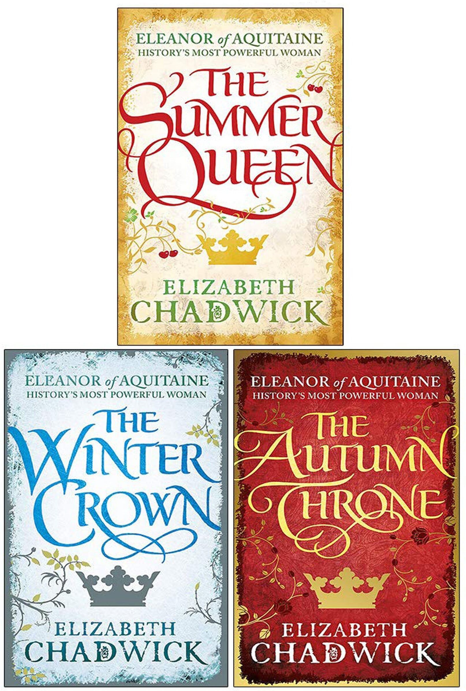 Sphere Eleanor Of Aquitaine Series 3 Books Collection Set By Elizabeth Chadwick