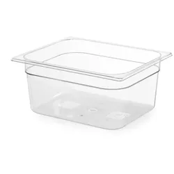 Hendi Gastronorm Behälter 1/2, 325x265x100 mm, transparent