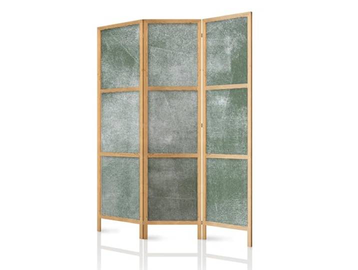 framed concept - Paravent Raumteiler aus Holz 135x172 cm, 3-teilig, einseitig, im orientalischen Stil