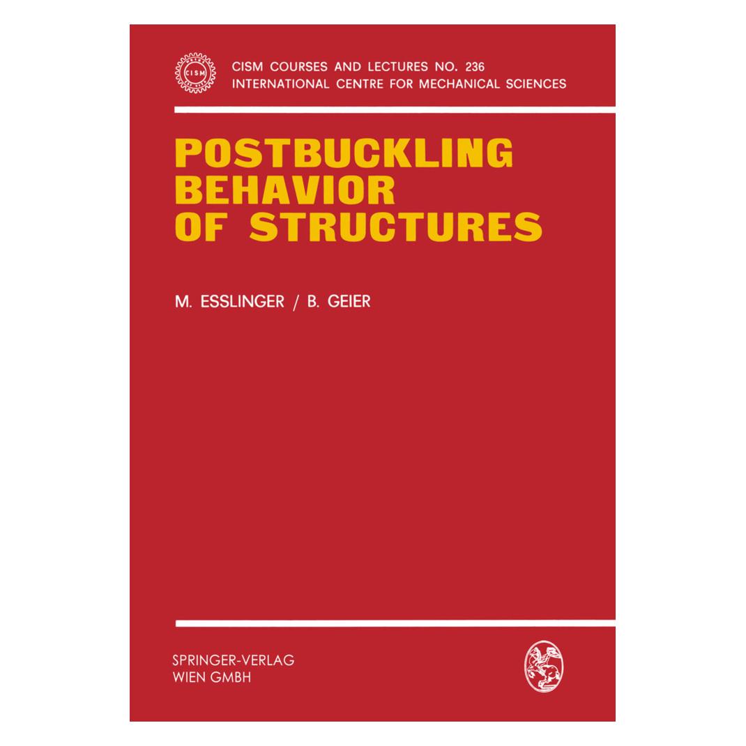 Springer Postbuckling Behavior of Structures (Englisch, Softcover, B Geier, Maria Esslinger) (55553044)