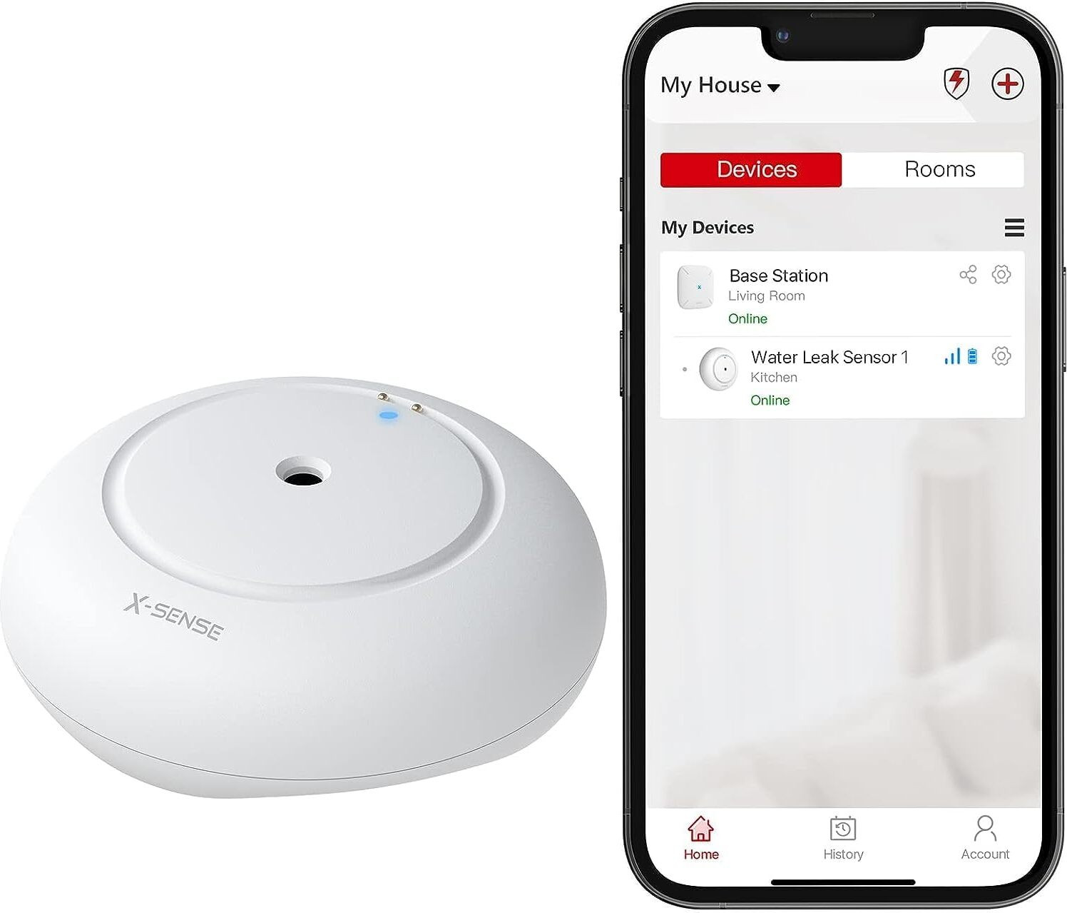 X-Sense SWS5 waterlekdetector met Wi-Fi