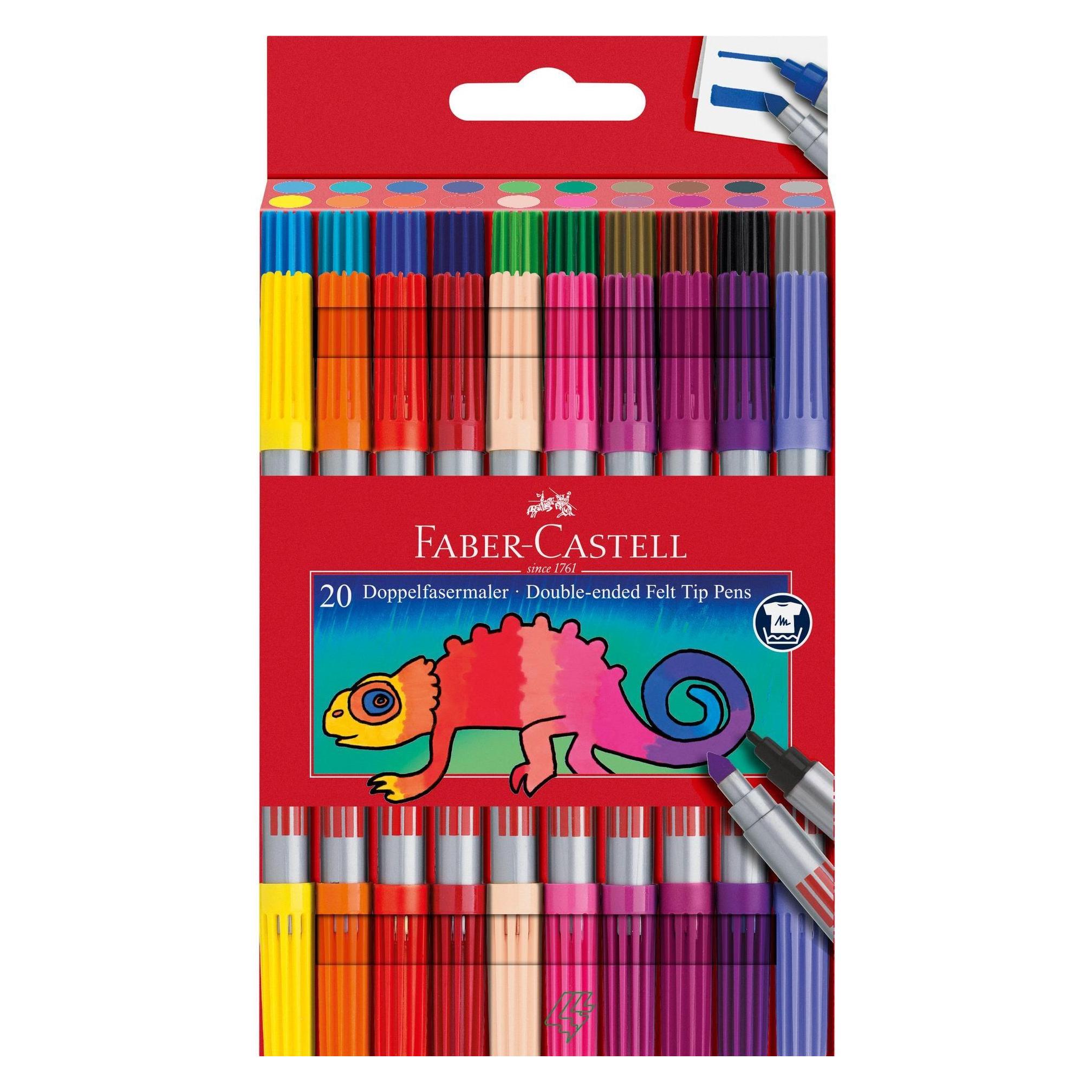 Faber-Castell Doppelfasermaler (20x) (151119)