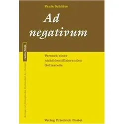 Schütze:Ad negativum, Fachbücher von Paula Schütze