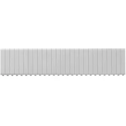 Hager JP002 Abdeckstreifen, univers, 24 Module, RAL9010