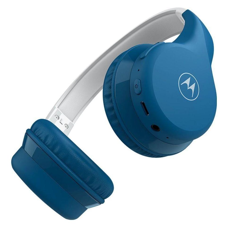 Motorola Headphone MOTO JR300 BLU-GRE (24 h, Kabellos) (Moto JR300 blgr)