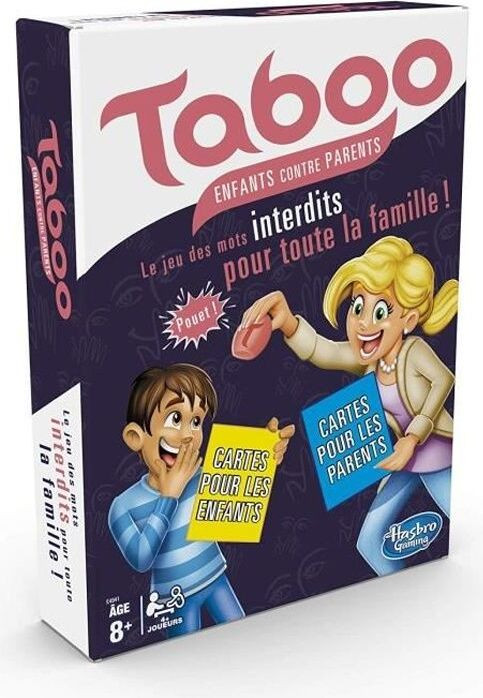 Hasbro Gaming Taboo Enfants Familiespel en Denkspel Franse Versie