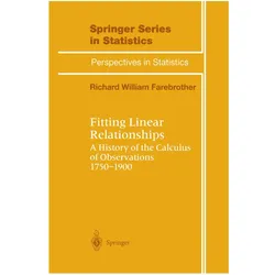 Fitting Linear Relationships, Fachbücher von R.W. Farebrother