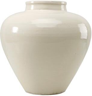 Artissance 12 in. H Tapered Off White Porcelain Vase
